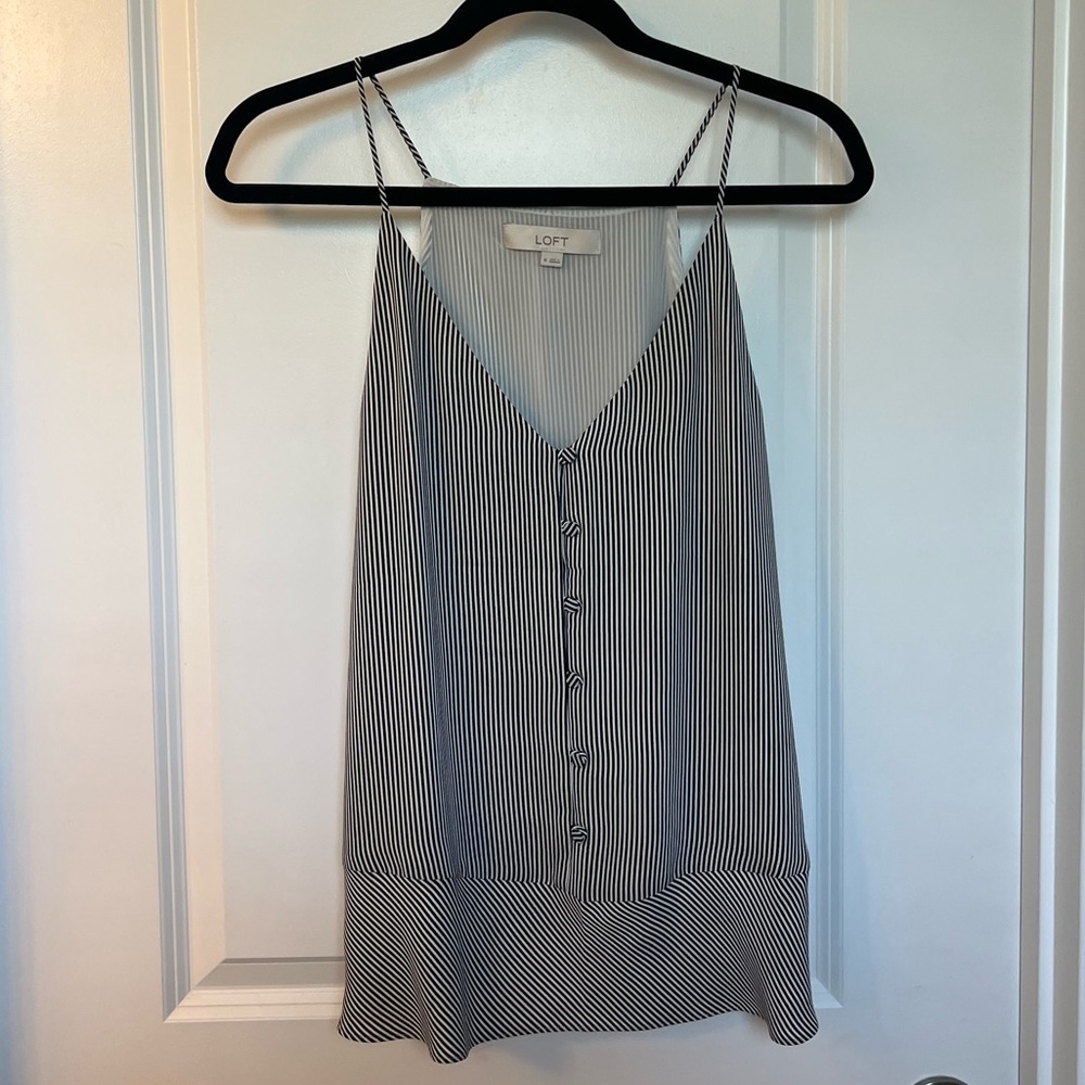 Loft Stripped Camisole